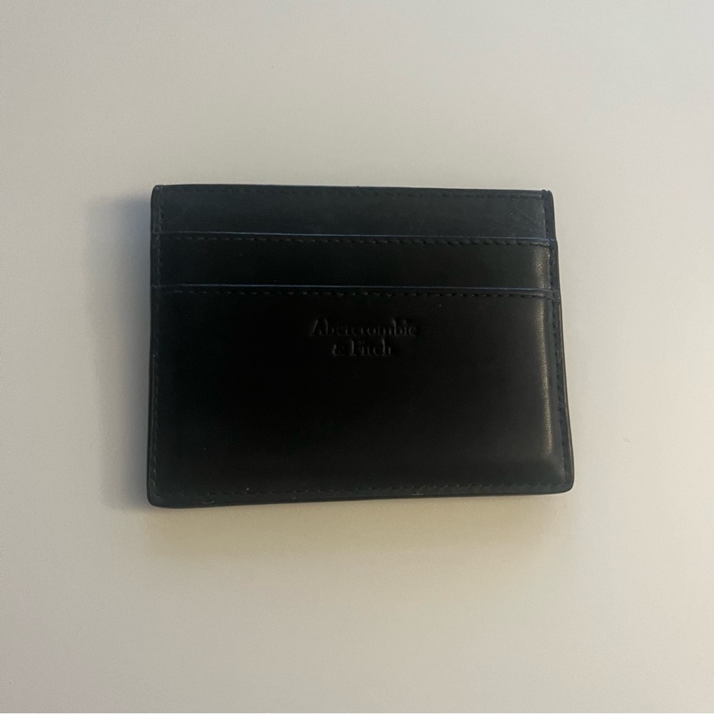 Abercrombie and Fitch Leather Card Holder